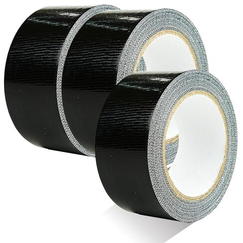 3-Pack Duct Tape Heavy Duty Waterproof Silver, 66 Yards x 1.88 Inch Total Strong Adhesive Duct Tape No Residue Bulk for Home Use, DIY, Projects, Outdoor Repairs Tear by Hand in Saudi Arabia