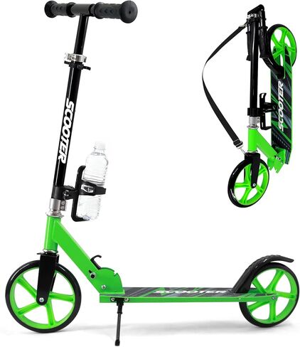 سكوتر للأطفال من سن 3 إلى 12 - سكوتر للأطفال مع عجلات مضيئة LED، مقود قابل للتعديل 3 مستويات، فرامل خلفية ومسند، سكوتر خفيف الوزن قابل للطي للفتيات والأولاد والمراهقين، هدية لعبة in Kuwait