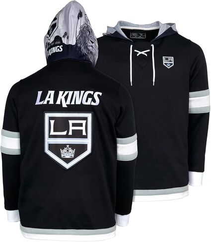 هودي برباط للجنسين من FE NHL، سويت شيرت هوكي للجنسين، معدات مرخصة رسميًا من NHL، أقمشة معاد تدويرها in Saudi Arabia