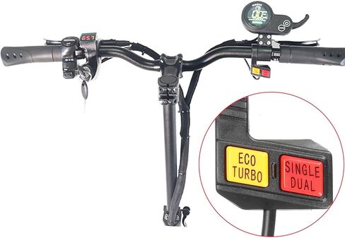 Motorcycle Dual Switch 36V-72V Motor Controller - Single/Dual Drive Switch & Speed Limiter Module, High/Low Speed Control for Electric Scooter Accessories in Saudi Arabia