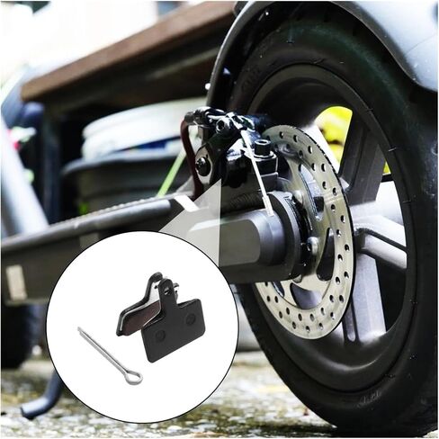 2Pair Hydraulic Brake Pads 4pcs Brake Disc Pads 35x30mm Semi-Metal Metal Brake Pads Compatible with Kaabo Wolf 11 11+ Compatible with King Mantis Pro 8 10 Mountain Bike/Scooter with Spring in Saudi Arabia