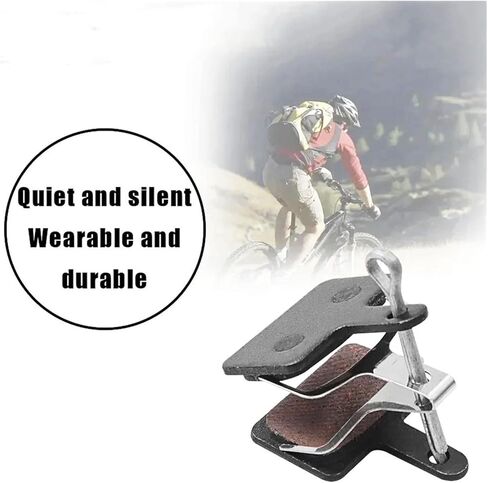 2Pair Hydraulic Brake Pads 4pcs Brake Disc Pads 35x30mm Semi-Metal Metal Brake Pads Compatible with Kaabo Wolf 11 11+ Compatible with King Mantis Pro 8 10 Mountain Bike/Scooter with Spring in Saudi Arabia