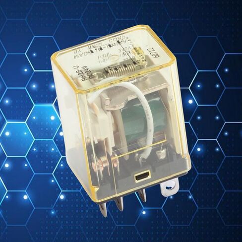 1 قطعة RH2B-U DC24V مرحلات الطاقة (24 فولت (تيار مستمر)) in Kuwait