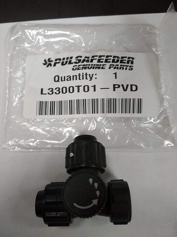 Pulsafeeder Bleed Valve Assembly Part L3300T01-PVD. 3/8-Inch OD Connection. PVD/TFE Material. in Kuwait