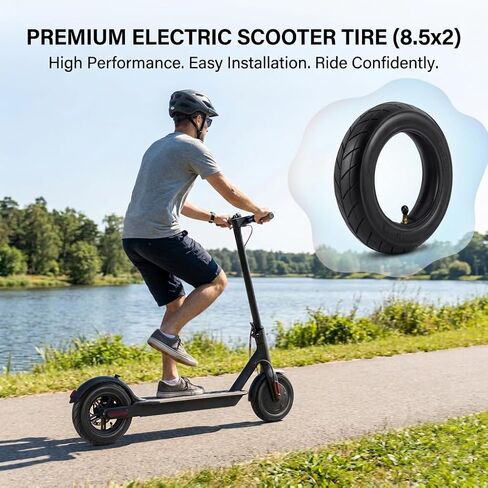 8.5x2 Electric Scooter Tire, 8 1/2x2 50‑134 Inner and Outer Tyres for Electric Scooter Tyre 8.5 Inch Pneumatic Tire in Saudi Arabia