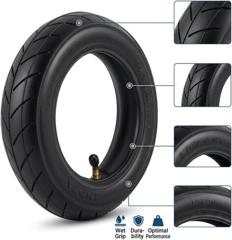 8.5x2 Electric Scooter Tire, 8 1/2x2 50‑134 Inner and Outer Tyres for Electric Scooter Tyre 8.5 Inch Pneumatic Tire in Saudi Arabia