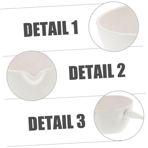 Heat-Resistant Round Laboratory Evaporating Basin with Handle Ceramic Evaporation Dish Surface Area for Safe Heating and Reusable Storage in Saudi Arabia