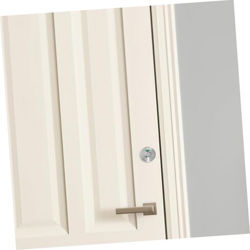 PartyKindom Bathroom Privacy Lock with Stainless Steel Construction Easy Installation Occupied Indicator for Public Restrooms Gyms and Offices and Low Maintenance in Saudi Arabia