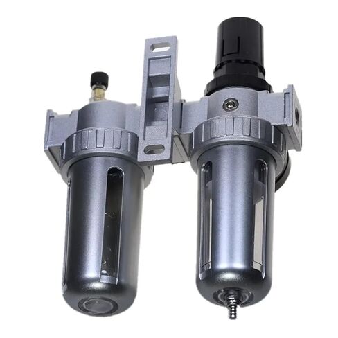 ضاغط الهواء زيت التشحيم الرطوبة فخ المياه منظم مع جبل SFC-200 1/4 ''1/2'' 3/8 ''0-1Mpa 0-150 PSI(1/4") in Saudi Arabia