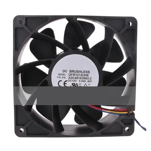 QFR1212UHE 12V 5A 120x120x38mm 12038 12CM مروحة التبريد in Kuwait
