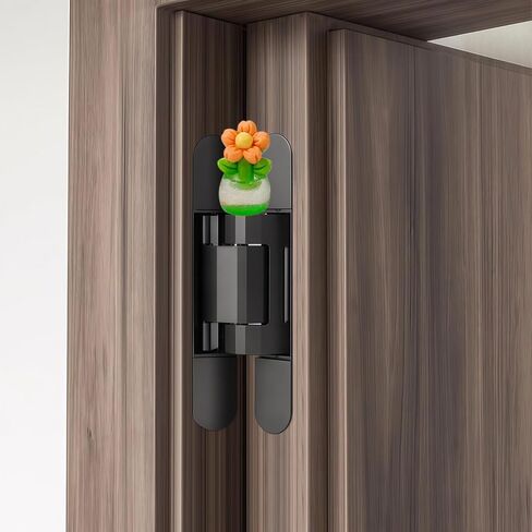 Cute Mini Creative Luminous Flower Hinge Heads Decorative Topper Set 4PCS, Home Decoration,Magnetic Hinge Head Toppers Door Hinge in Saudi Arabia