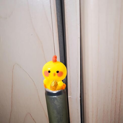 Cute Mini Creative Yellow Chick Hinge Heads Decorative Topper Set 6PCS, Home Decoration,Magnetic Hinge Head Toppers Door Hinge in Saudi Arabia
