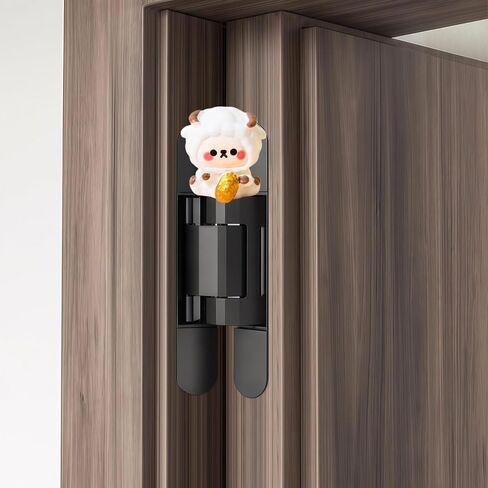 Cute Mini Creative Lamb, Goat, Sheep, Antelope Hinge Heads Decorative Topper Set 6PCS, Home Decoration,Magnetic Hinge Head Toppers Door Hinge in Saudi Arabia