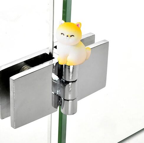 Cute Mini Creative Cat Hinge Heads Decorative Topper Set 4PCS, Home Decoration,Magnetic Hinge Head Toppers Door Hinge in Saudi Arabia