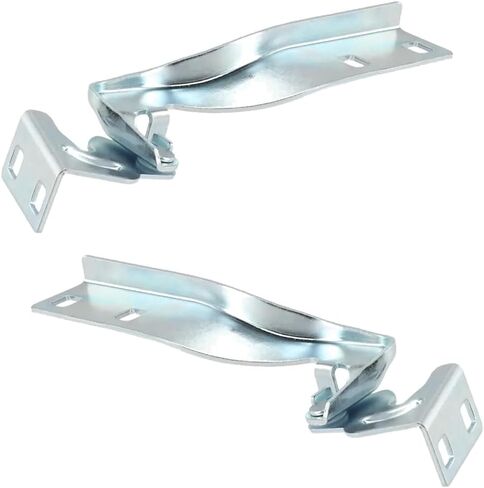 Rareelectrical New Pair of Hood Hinge Compatible with Ram Promaster 3500 Base 4 Cyl 3.0L Promaster 1500 Base 4 Cyl 3.0L 2014-2022 By Ch1236154 Ch1236155 68095735Aa 68095734Aa in Saudi Arabia