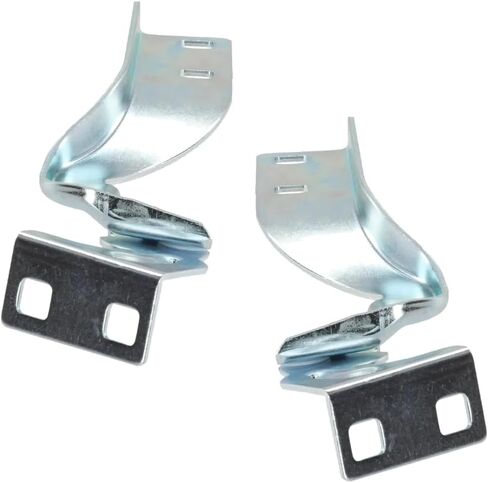 Rareelectrical New Pair of Hood Hinge Compatible with Ram Promaster 3500 Base 4 Cyl 3.0L Promaster 1500 Base 4 Cyl 3.0L 2014-2022 By Ch1236154 Ch1236155 68095735Aa 68095734Aa in Saudi Arabia