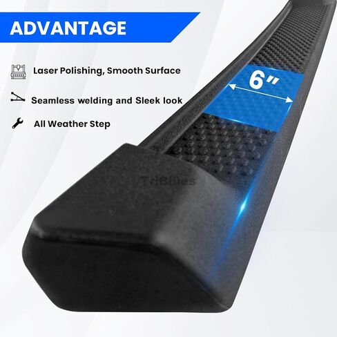 6 inches OE Style Running Boards Side Steps for 2018-2025 Jeep Wrangler 4 Doors JL JLU Unlimited (Include 4XE Model), 2 PCS Car Door Side Step Rails Matte Black Nerf Bars Step Bars(Not for JK Model) in Saudi Arabia