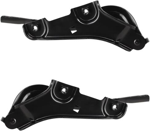 Rareelectrical New Pair of Hood Hinge Compatible with Chevrolet Malibu Ls 4 Cyl 1.5L Malibu Lt 4 Cyl 2.0L 2016-2023 by Gm1236170 Gm1236171 23134810 23134811 in Saudi Arabia