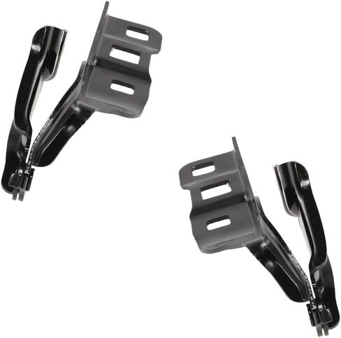 Rareelectrical New Pair of Hood Hinge Compatible with Chevrolet Malibu Ls 4 Cyl 1.5L Malibu Lt 4 Cyl 2.0L 2016-2023 by Gm1236170 Gm1236171 23134810 23134811 in Saudi Arabia