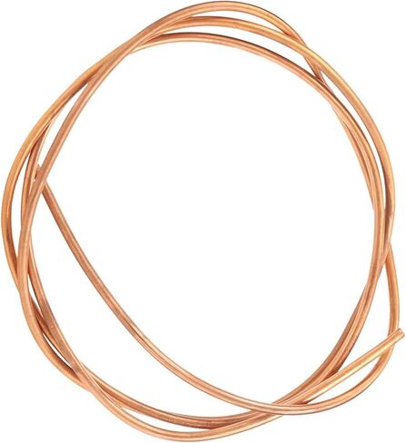 Jeanoko 2m C1100 T2 أنبوب نحاسي ناعم لثلاجة مكيف الهواء، ملف أنابيب تبريد قابل للانحناء، OD 6 مم / ID 5 مم للاستخدام المنزلي in Saudi Arabia