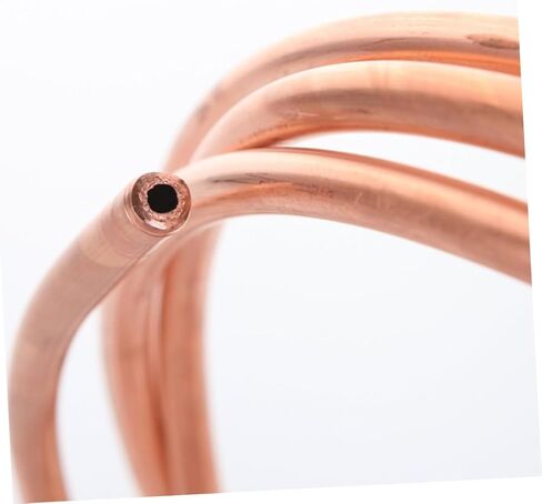 SHERCHPRY 2pcs Soft Copper Tubing Coil 4mm X 0.5mm Thin-wall Refrigeration Copper Tube for Air Conditioner and Freezer Cooling Systems in Saudi Arabia