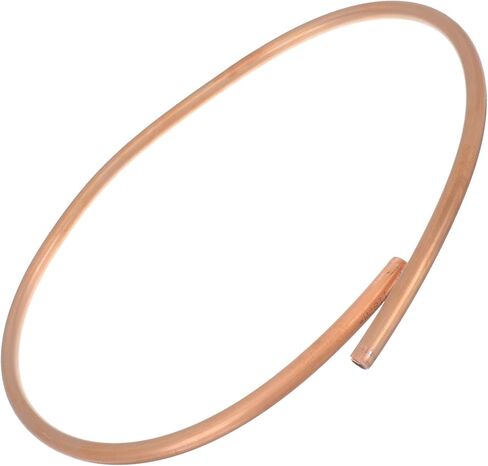 Soft Copper Tube for Air Conditioning 12mm Od X 1mm Wall Thickness, 1 Meter Refrigeration Copper Coil for Hvac and Industrial Use in Saudi Arabia
