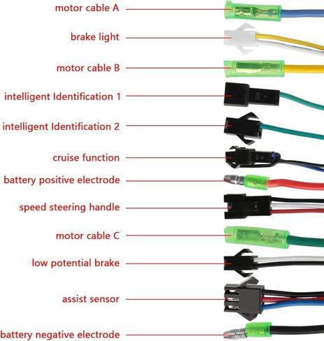 36V/48V 350W Brushless Motor Controller for Electric Bike Scooter in Saudi Arabia