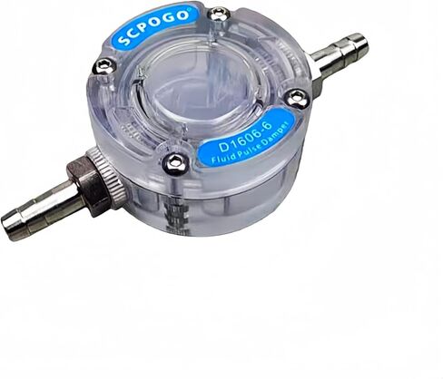 D1606-6 مثبط نبض المضخة التمعجية حاجز نبض الطعام السائل مثبط نبض التوصيل الدقيق للسائل (D1606-6B-PC للأنبوب 15#(4.8)、25# (4.8) 24#(6.4)) in Kuwait