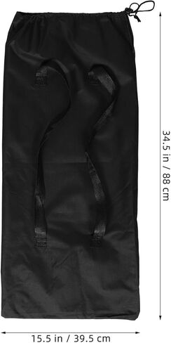 حقيبة حمل لوح التزلج وحقيبة الظهر حقيبة تخزين لوح التزلج المصنوعة من النايلون السميك مع أشرطة حقيبة طويلة متعددة الوظائف للسفر وركوب الأمواج على الأرض in Kuwait