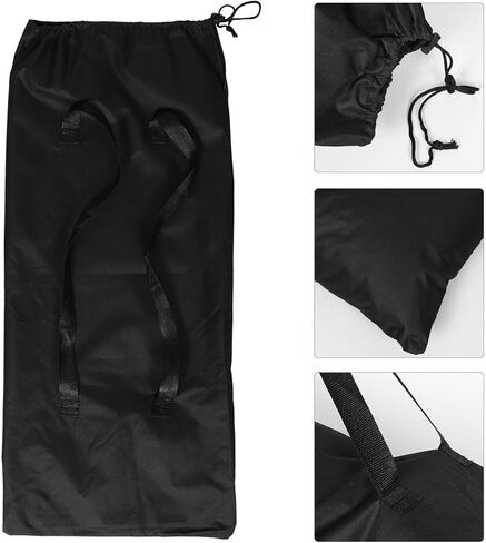 حقيبة حمل لوح التزلج وحقيبة الظهر حقيبة تخزين لوح التزلج المصنوعة من النايلون السميك مع أشرطة حقيبة طويلة متعددة الوظائف للسفر وركوب الأمواج على الأرض in Kuwait