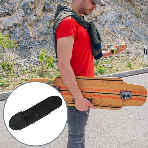 حقيبة ظهر لوح التزلج مع شبكة خلفية، حقيبة كتف 80 سم، حقيبة معدات التزلج في الهواء الطلق للسفر والرياضة in Kuwait