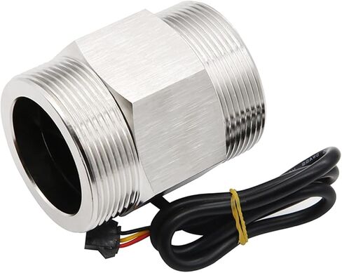 1-1/2 "تيار مستمر 5-18 فولت مستشعر تدفق المياه الفولاذ المقاوم للصدأ مستشعر التدفق التحكم في المياه مفتاح مستشعر السائل in Kuwait