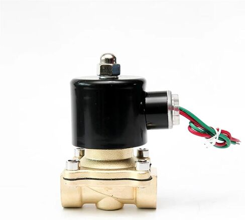 صمام الملف اللولبي النحاسي DN15 DC12V DC24V AC220V 110 فولت صمام الملف اللولبي للمياه والنفط والهواء المغلق عادة (BSP_380VAC) in Kuwait