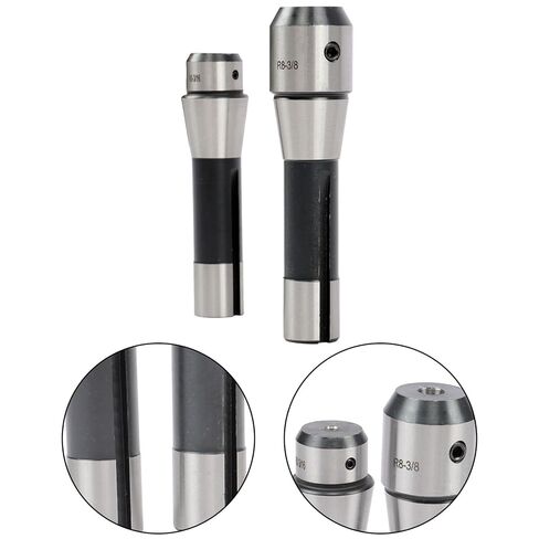 Suitable for 8-Piece R8 End Mill Holder Set (1/2" to 1-1/4") - Compatible with Bridgeport Type Milling Machines (Model 202-5310) in Saudi Arabia