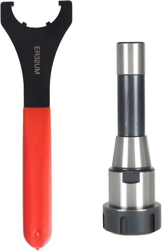 ER-32 R8 7/16Inch Chuck, Fixed CNC Milling Handle Lathe with 25-45 Wrench in Saudi Arabia