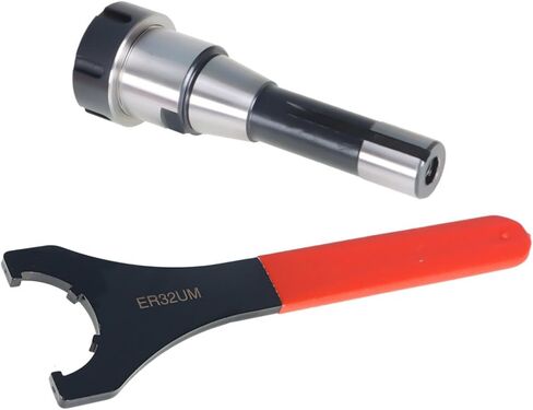 ER-32 R8 7/16Inch Chuck, Fixed CNC Milling Handle Lathe with 25-45 Wrench in Saudi Arabia