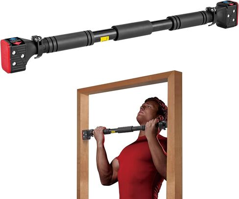 LeikeFitness Prow-up Bar لإطار الباب ذقن أعلى شريط تجريبي الجزء العلوي in Kuwait