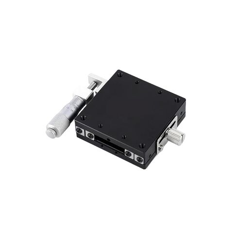 X-axis Optical Displacement high fine Adjustment Platform knob Micrometer Cross Guide Stage LX40/60 LGX40/60 40 * 40mm 60 * 60m(LGX40-L) in Saudi Arabia