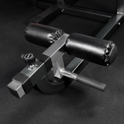 لوحة جهاز Valor Fitness Ab Crunch والظهر محملة بسعة 200 رطل و28 وضعًا قابلاً للتعديل لتدريبات عضلات البطن والمعدة ومعدات الصالة الرياضية المنزلية in Kuwait