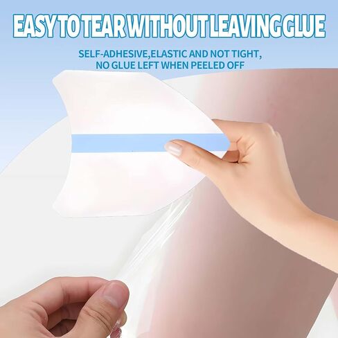 30 PCS Thigh Lift Tape for Loose Skin, Transparent Anti Friction Patch, Invisible Lift and Glow Patches Body,Sweatproof Protection Patches for Women,Skin Lifting Inner Thighs in Kuwait