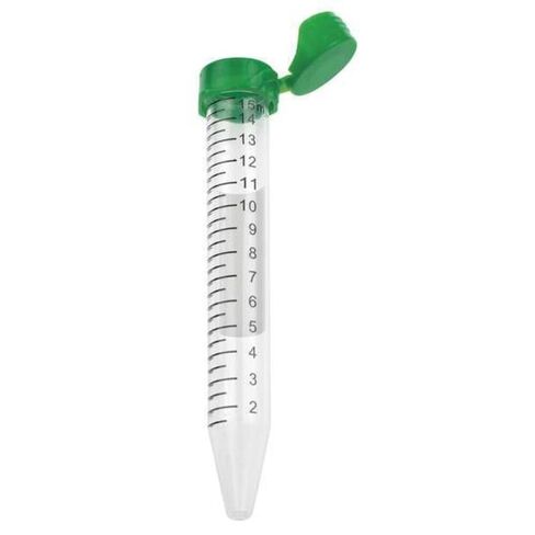 CELLTREAT 229496 15Ml Centrifuge Tube, Snap-Pop Lid - Bag, Sterile, Polypropylene (Pack of 500) in Saudi Arabia