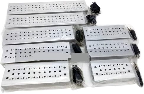 1PCS SY7000 Solenoid Valve Manifold Alloy G Thread Pneumatic Parts Used to fix valves in a Group(8 Position) in Kuwait