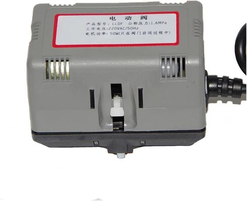1PCS 1/2" 3/4" 1" 2-Way 3-Way Valve Brass VC6013/4013 DN15 DN20 DN25 Fan Coil HVAC Valve AC220V(1/2",VC4013_AC220V_Three Way) in Saudi Arabia