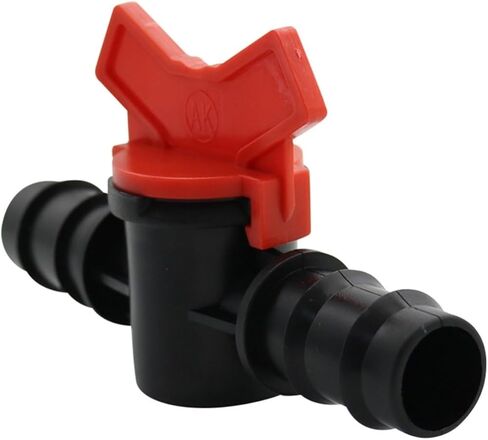 2Pcs 16/20/25mm Pipe Water Valve Wate Hose Waterstop Connector Drip Irrigation Pipe Fittings Watering System Water Control Valve(for 20mm Pipe) in Saudi Arabia