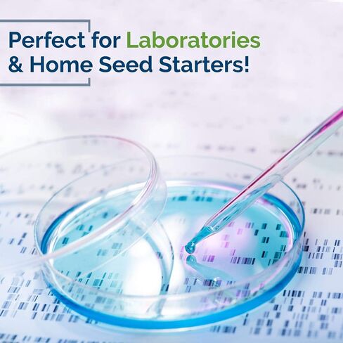 [500 pcs] أطباق بتري بلاستيكية معقمة مع أغطية تحتوي على 3 فتحات - 90 مم × 15 مم ، متوفرة في 500 و 200 عبوة (500) ، RNase/DNase خالية ، غير pyrogenic ، معقمة in Kuwait