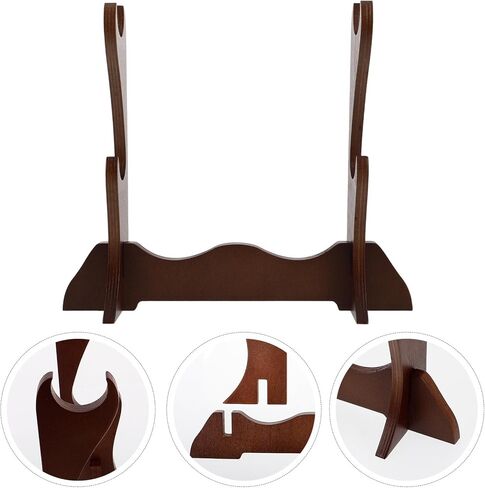 حامل فلوت متعدد الطبقات حامل عرض خشبي لسطح المكتب بيكولو ورف مسجل منظم تخزين أدوات الرياح المنزلية in Kuwait