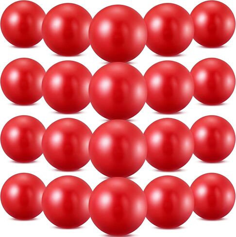 Sotiff 20 Pcs 9 Inch Exercise Pilates Ball Therapy Core Yoga Mini Balls for Stability Barre Training Stretching Physical Posture Training Gym Fitness Workout with Inflation Tube in Saudi Arabia