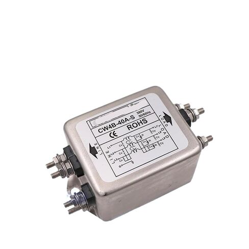 مرشح الطاقة CW4B 10 20 30A مضاد للتدخل S ثلاثي الطور ثلاثي الأسلاك 220-380 فولت (JH4B-10A-S) in Kuwait