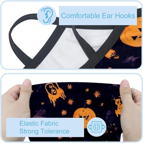 4 Pieces Halloween Balaclava Ski Mask, Motorcycle UV Protector Scarf, Summer Cooling Neck Gaiter for Men/Women in Saudi Arabia