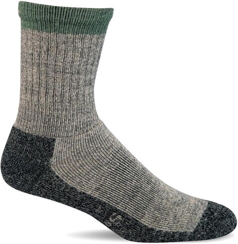 Sockwell Men's Trail Blazer Moderate Compression Sock, Grey - M/L in Saudi Arabia
